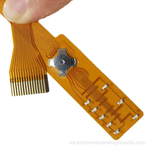 Interruptor de membrana personalizado de dispositivos eléctricos impermeables
